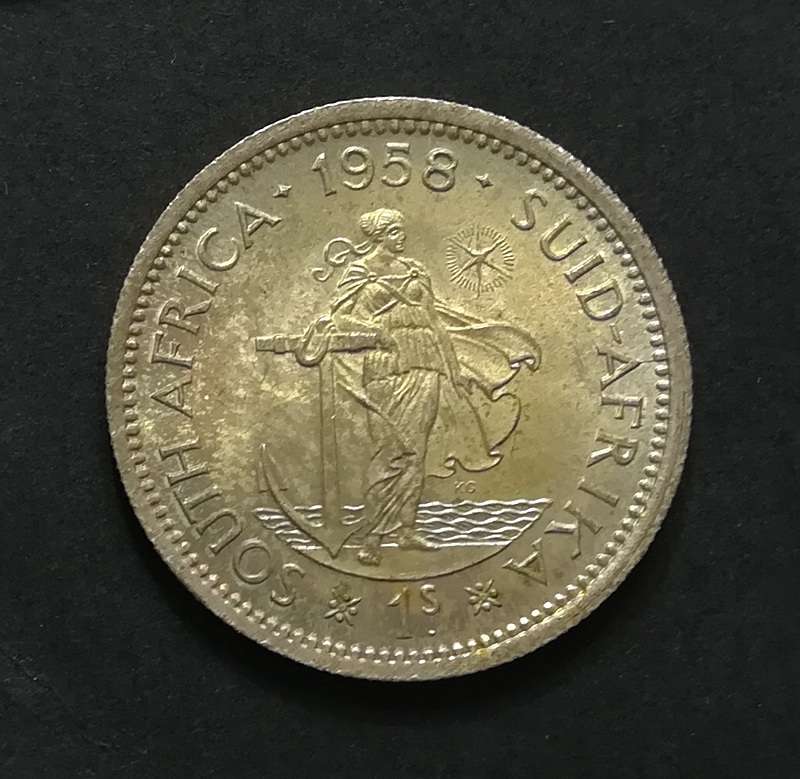 UNION 1958 SHILLING