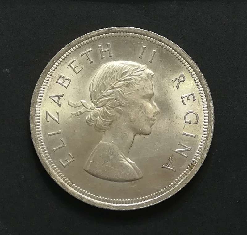 UNION 1957 5 SHILLINGS **EXCELLENT**