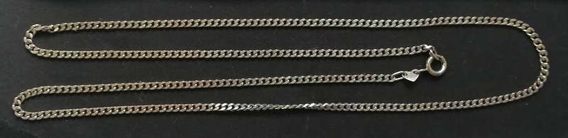 STERLING SILER CHAIN 2 X 620MM 9.9G