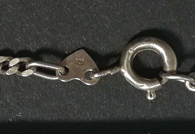 STERLING SILER CHAIN 2 X 620MM 9.9G