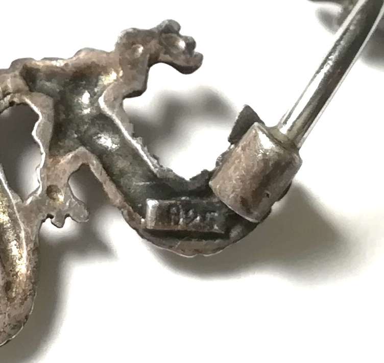 STERLING SILVER *DRAGON WITH RED EYES* BELLY RING 15X35MM