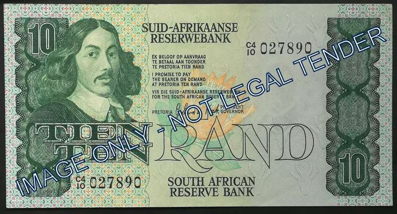 GERHARD DE KOCK 10 RAND 1ST ISSUE