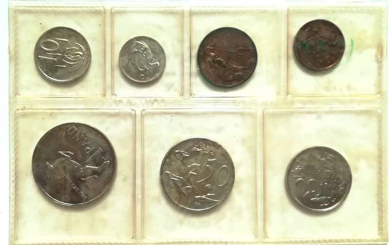 SOUTH AFRICA 1985 (UNC) MINT PACK SET