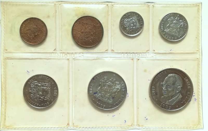 SOUTH AFRICA 1985 (UNC) MINT PACK SET