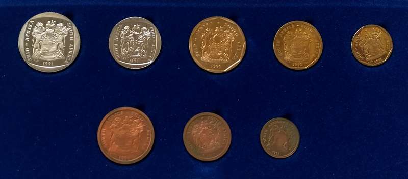 1991 REPUBLIC PROOF SET S A M