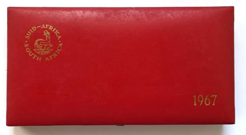 REPUBLIC 1967 PROOF SET S A M *NO GOL*