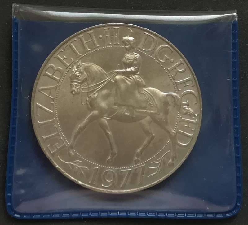 GREAT BRITAIN 1977 CROWN *BARCLAYS NATIONAL*