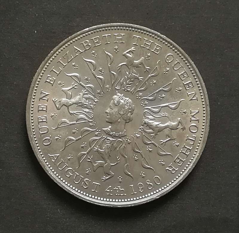 GREAT BRITAIN 1980 *QUEEN MOTHER* CROWN *LLOYDS BANK*
