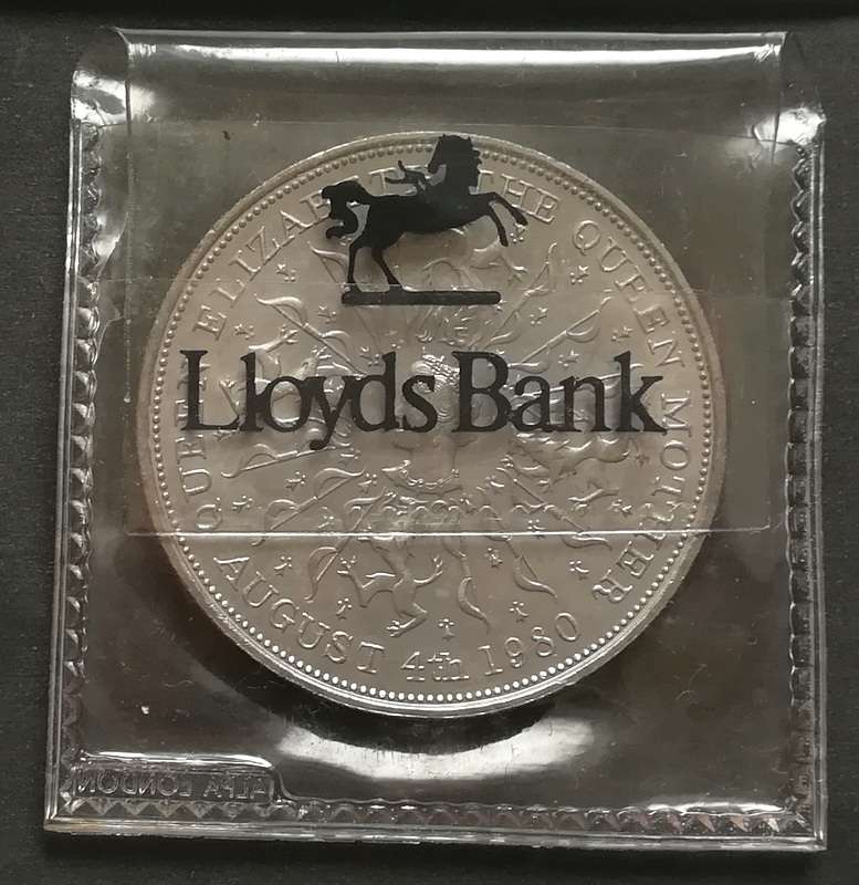 GREAT BRITAIN 1980 *QUEEN MOTHER* CROWN *LLOYDS BANK*