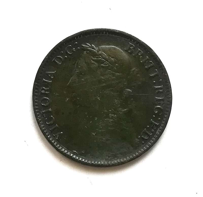GREAT BRITAIN 1881 FARTHING