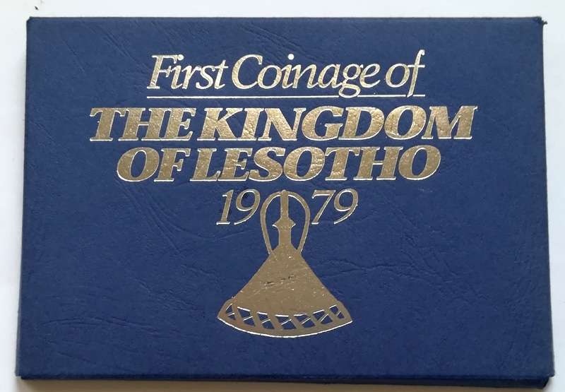 SHORT PROOF 1979 LESOTHO COIN SET