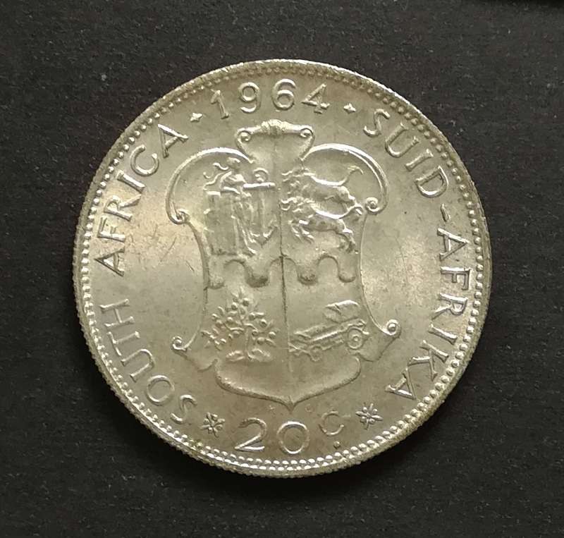 REPUBLIC 1964 20 CENTS **EXCELLENT**