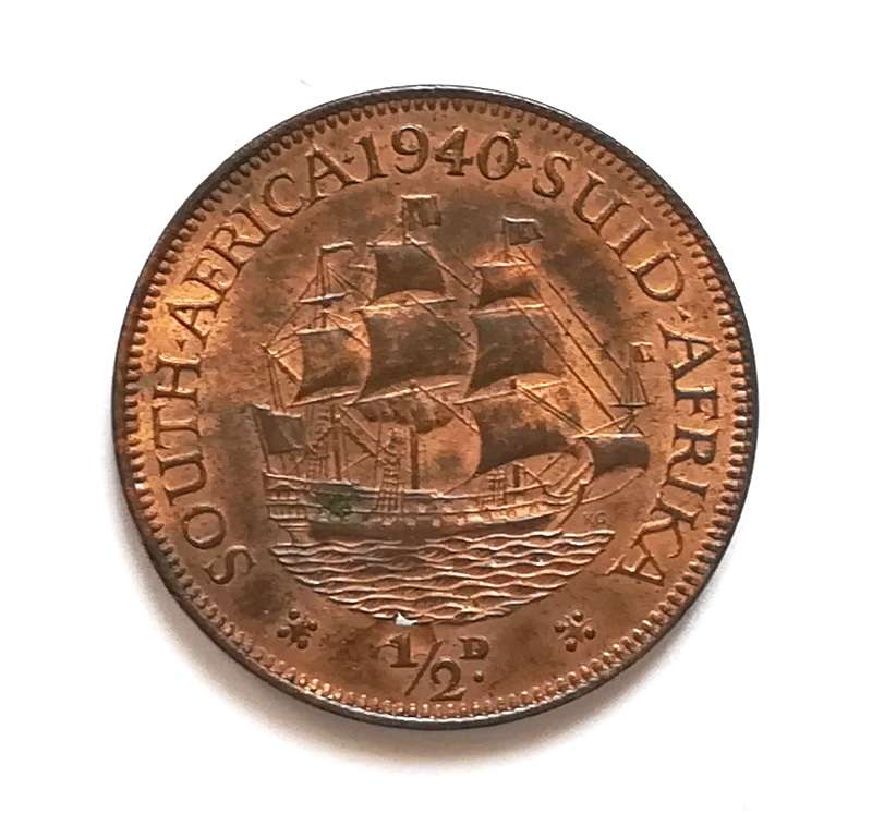 UNION 1940 HALF PENNY *EXCELLENT*