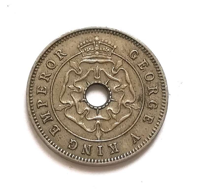 SOUTHERN RHODESIA 1934 HALF PENNY