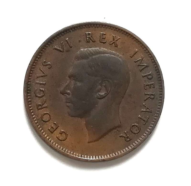 UNION 1942 HALF PENNY