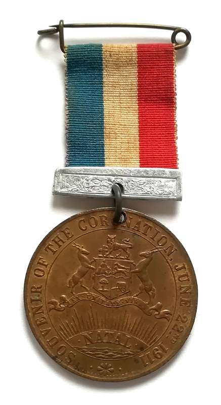 1911 NATAL GEORGE AND MARY SOUVENIR 32MM