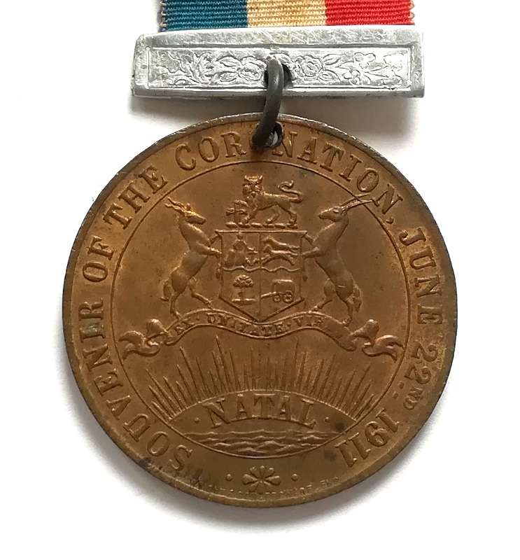 1911 NATAL GEORGE AND MARY SOUVENIR 32MM