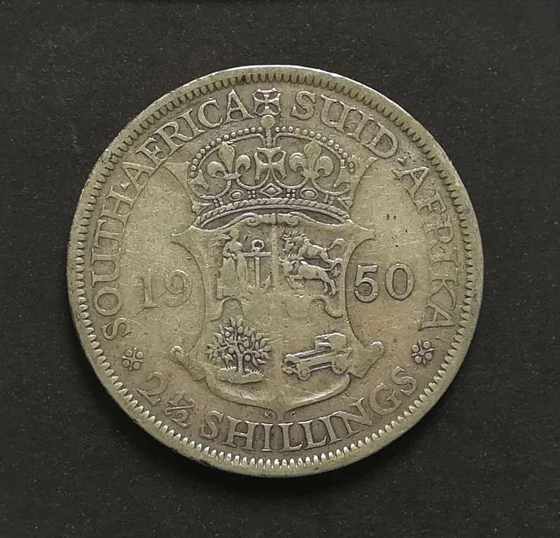 UNION 1950 2.5 SHILLINGS