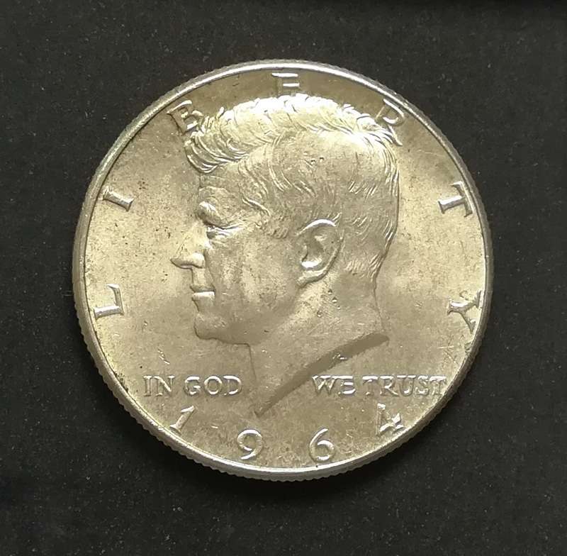 UNITED STATES 1964 SILVER HALF DOLLAR **EXCELLENT**