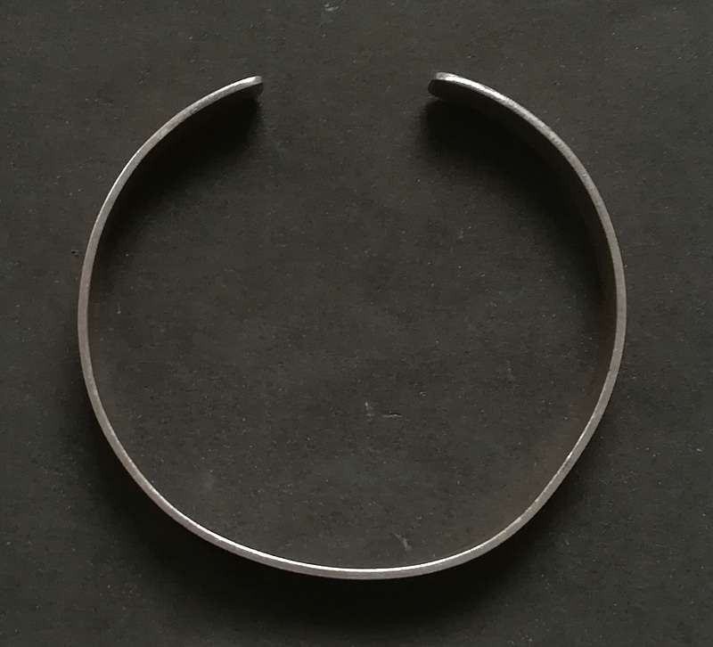 STERLING   *FOLLOW DREAMS* LIVE LIFE YOU HAVE IMAGINED THOREAU BANGLE - BLUE TURTLE 180MM 13.7 GRAMS