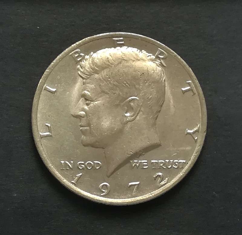 UNITED STATES 1972 KENNEDY HALF DOLLAR