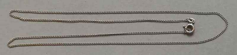 835 SILVER CHAIN 450MM 1.2 GRAMS