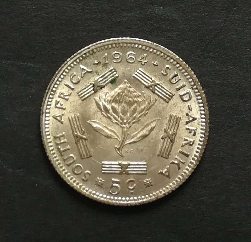 REPUBLIC 1964 5 CENTS *EXCELLENT*