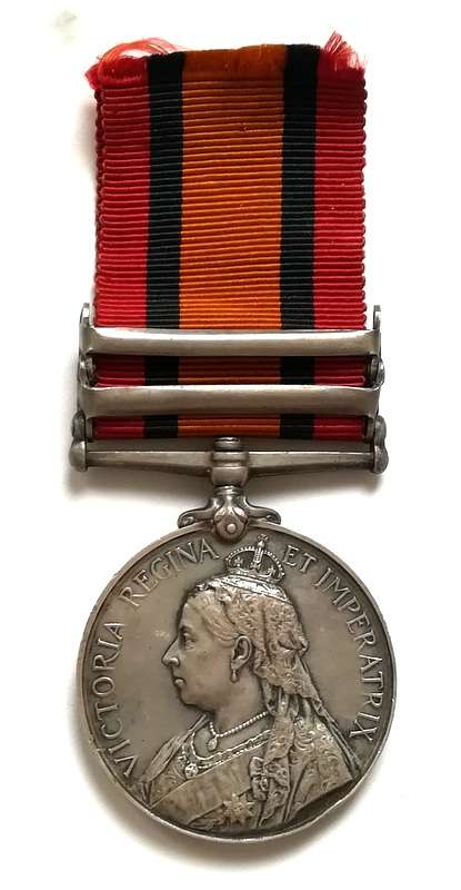 Q S A BOER WAR 2 BAR FULL SIE 700 TPR H E H DICKS NATAL CARBNRS