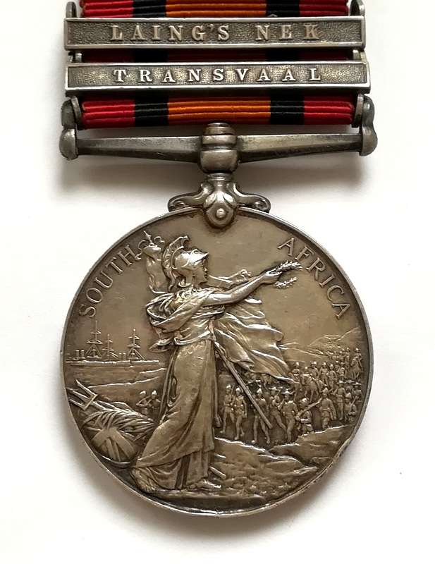 Q S A BOER WAR 2 BAR FULL SIE 700 TPR H E H DICKS NATAL CARBNRS