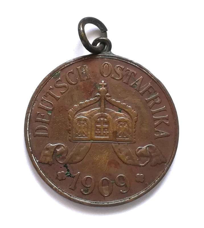 GERMAN EAST AFRICA 5 HELLER 1908J *MOUNT*t*