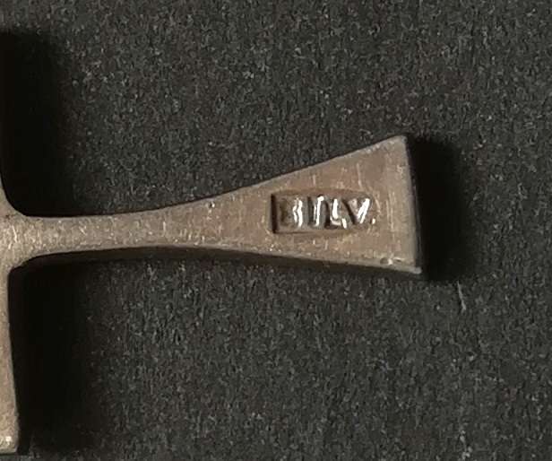 STERLING SILVER ANHK CROSS PENDANT 11X22MM