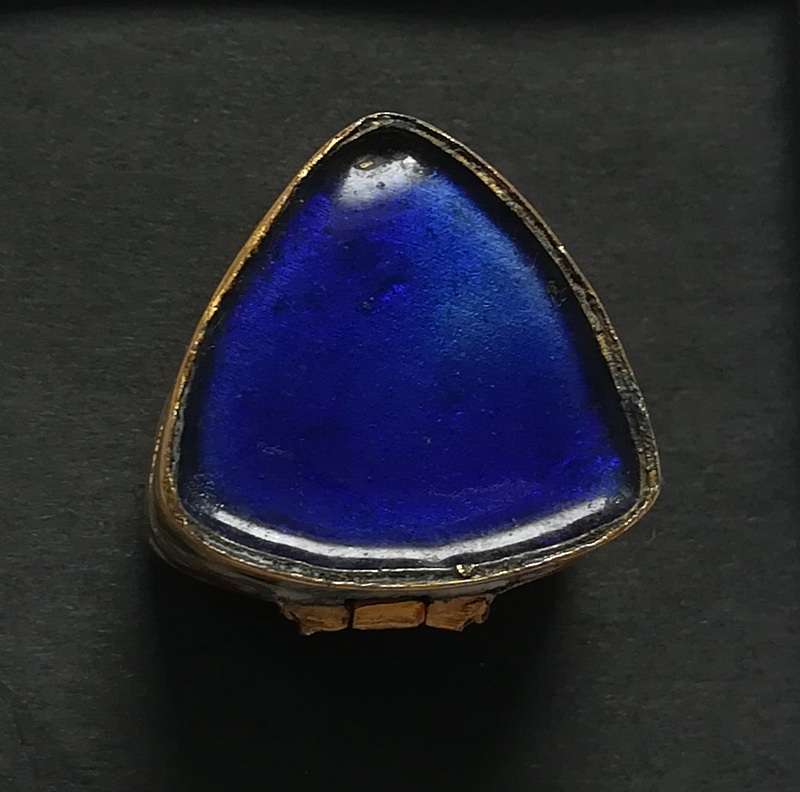 CLOISONNE PILL BOX 10X19MM