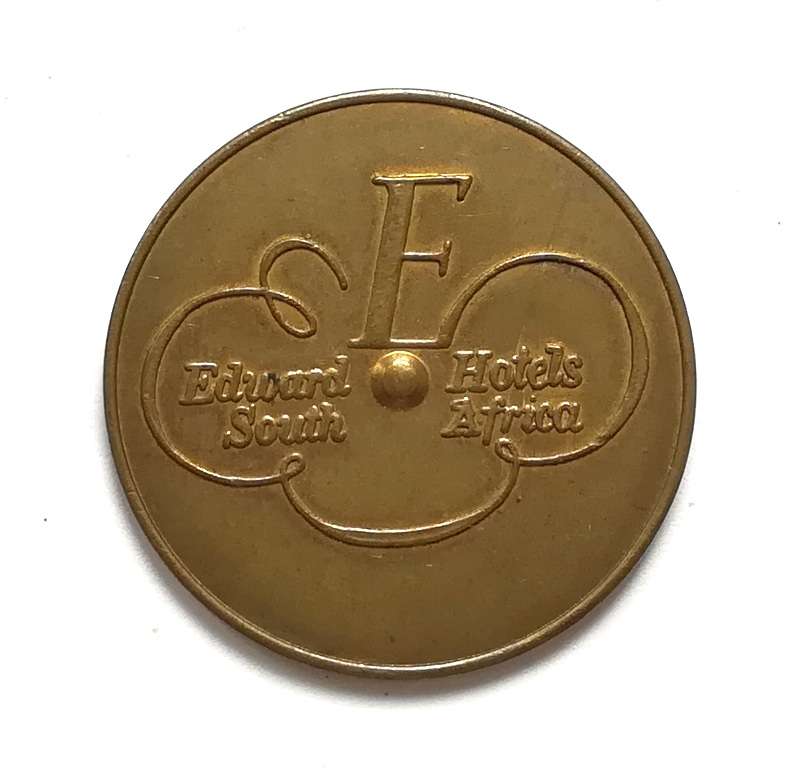 SOUTH AFRICA "EDWARD HOTEL" TOKEN 33MM