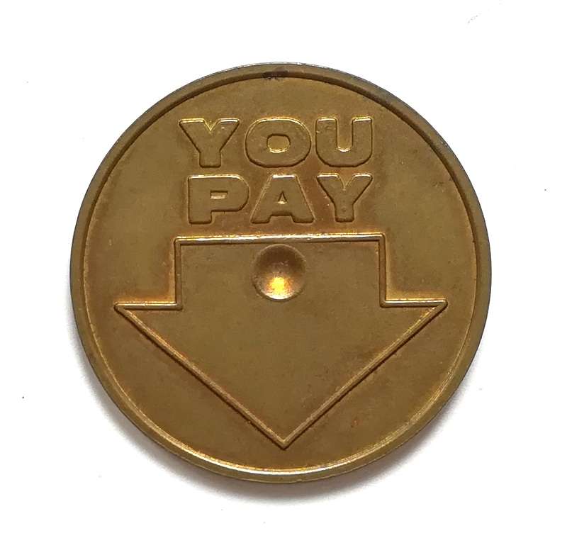 SOUTH AFRICA "EDWARD HOTEL" TOKEN 33MM