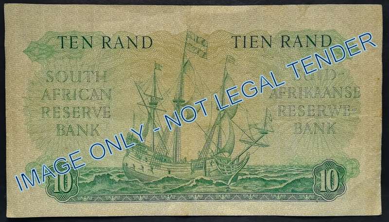 G RISSIK 10 RAND NOTE