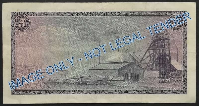 T W DE JONGH 5 RAND NOTE 3RD ISSUE