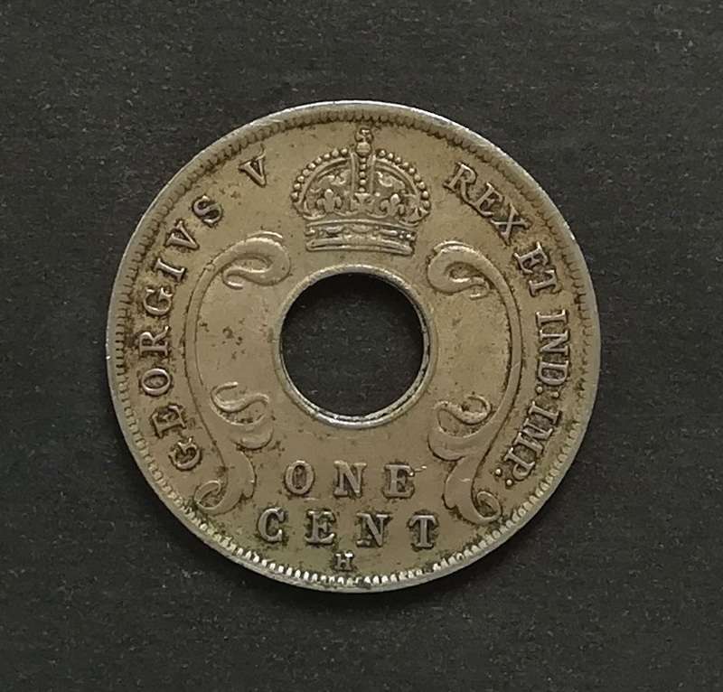 EAST AFRICA AND UGANDA PROTECTORATES 1911 CENT