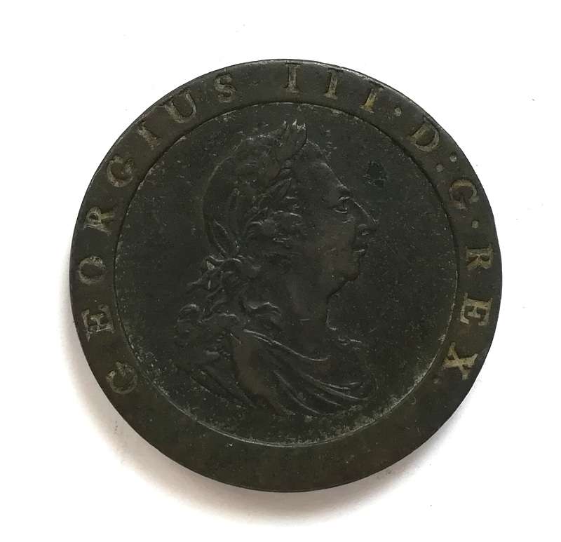 GREAT BRITAIN 1797 CARTWHEEL PENNY