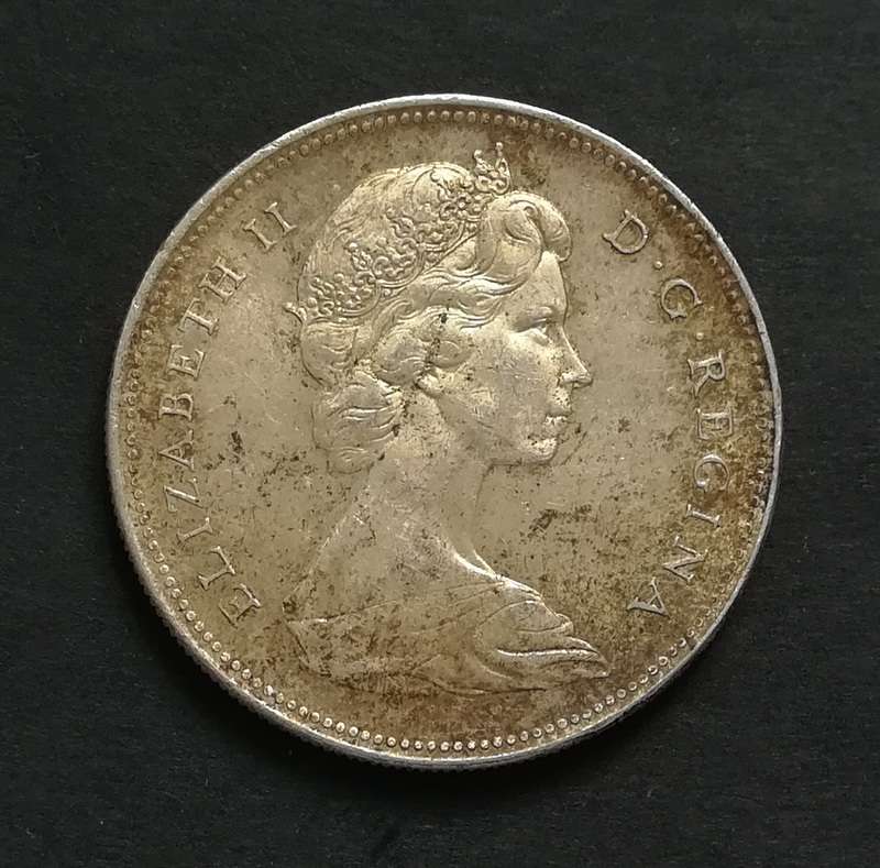 CANADA 1966 SILVER DOLLAR