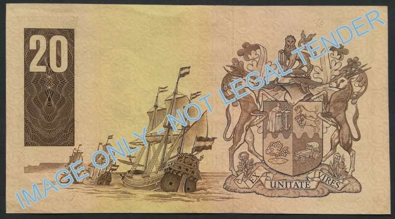 GERHARD DE KOCK 20 RAND 3RD ISSUE
