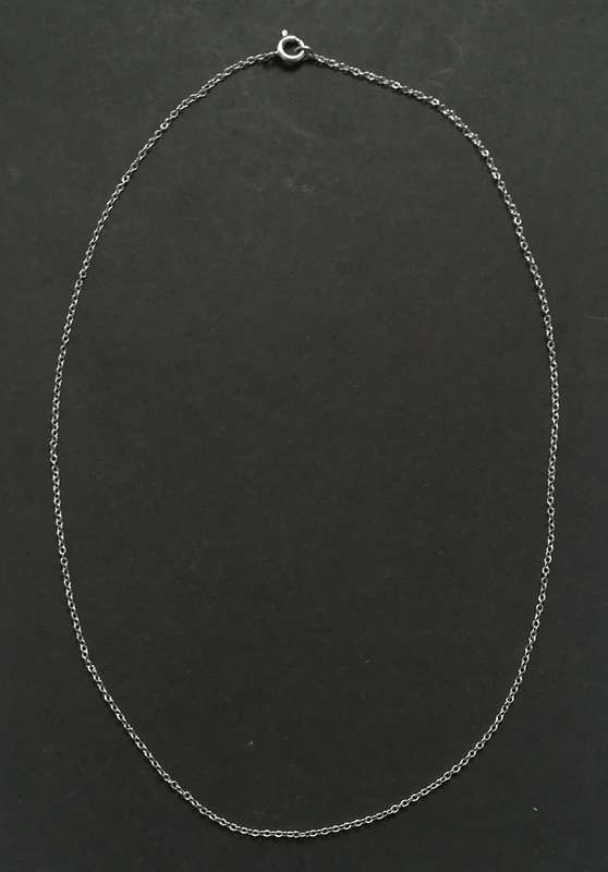 STERLING SILVER CHAIN  420MM 1.2 GRAMS