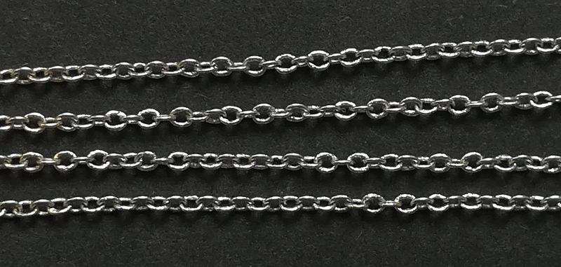 STERLING SILVER CHAIN  420MM 1.2 GRAMS