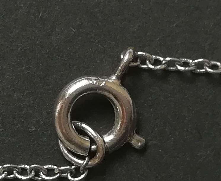 STERLING SILVER CHAIN  420MM 1.2 GRAMS