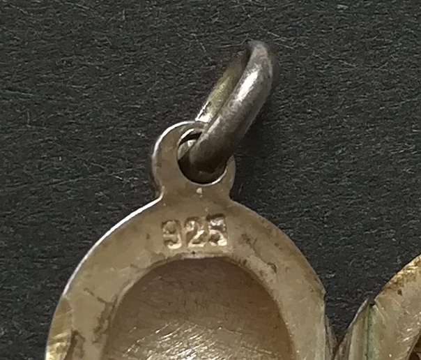 STERLING SILVER LOCKET 12X15MM 2,2 GRAMS