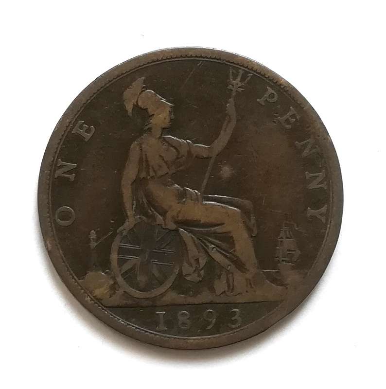 GREAT BRITAIN 1893 PENNY