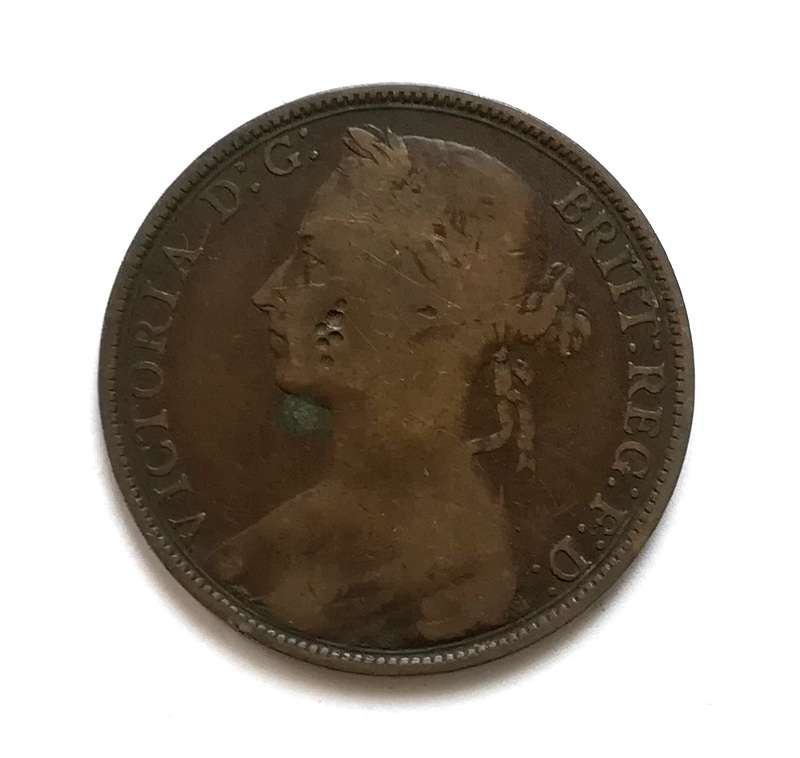 GREAT BRITAIN 1893 PENNY