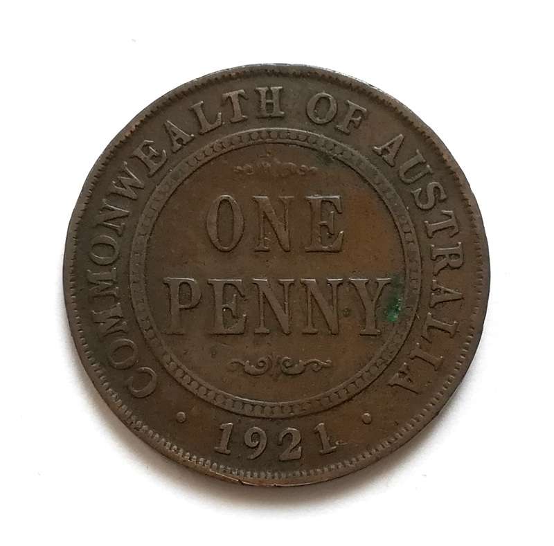 AUSTRALIA 1921 PENNY