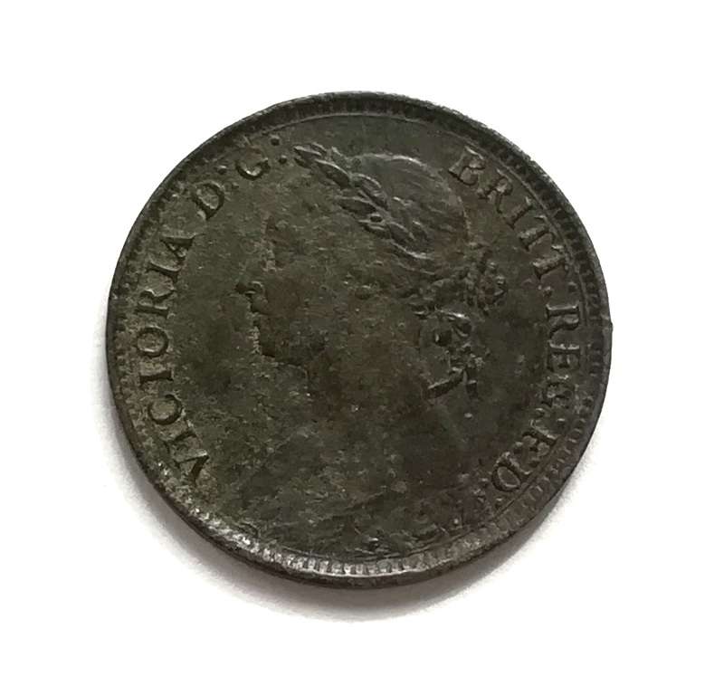 GREAT BRITAIN 1885 1/4 PENNY
