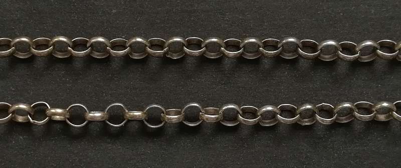 STERLING SILVER ITALY CHAIN 3.3G 250MM