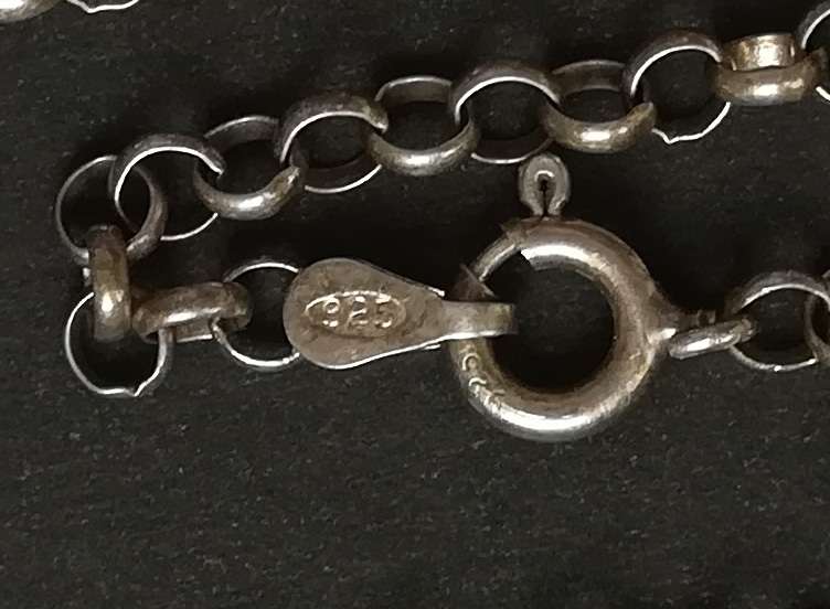 STERLING SILVER ITALY CHAIN 3.3G 250MM
